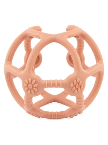 Ulysse Silikonowy gryzak w kolorze czerwonym - Ø 14 cm - 10 m+