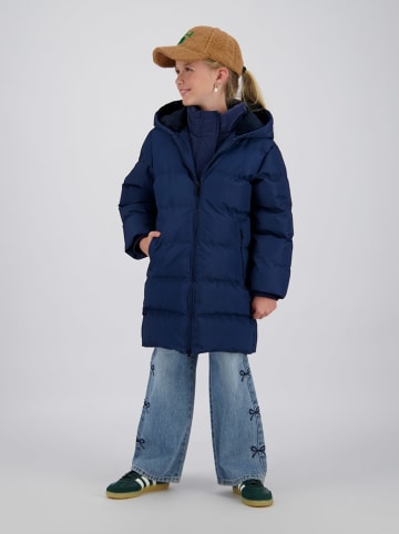 Vingino Płaszcz pikowany w kolorze granatowym