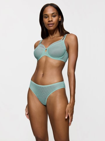 Triumph Figi "Signature Sheer Tai" w kolorze turkusowym