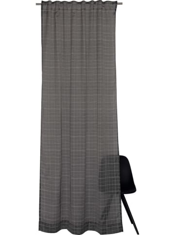 ESPRIT Zasłona "Jil" w kolorze antracytowym ze szlufkami