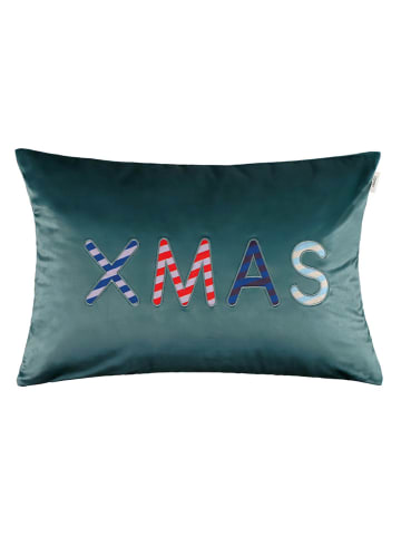 ESPRIT Kissenhülle "Xmas" in Grün