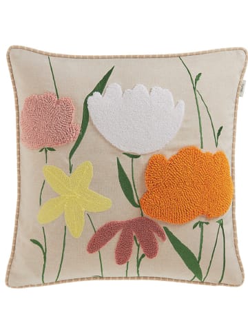 ESPRIT Kussenhoes ''Ricarda'' beige/meerkleurig