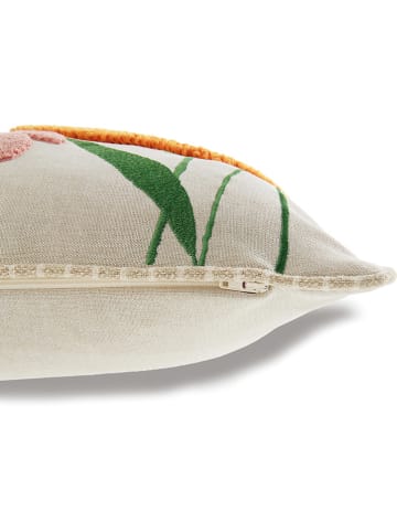 ESPRIT Kussenhoes ''Ricarda'' beige/meerkleurig