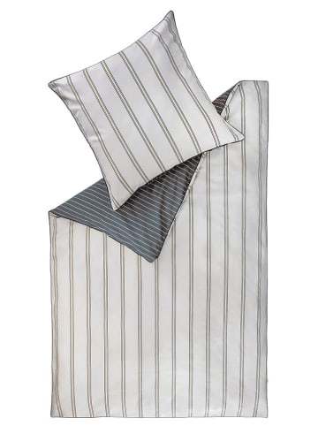 ESPRIT Renforcé-Bettewäscheset "Chill" in Grau/ Creme