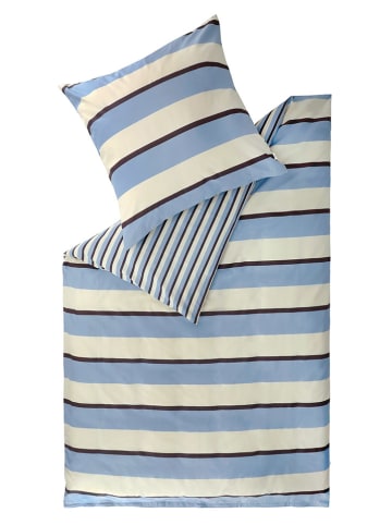 ESPRIT Renforcé-Bettewäscheset "Fun" in Hellblau/ Creme