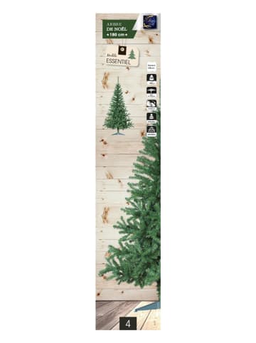 WellHome Sztuczna choinka w kolorze zielonym - wys. 180 cm