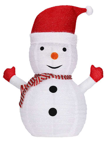 WellHome Decoledfiguur wit/rood - (B)58 x (H)68 x (D)34 cm