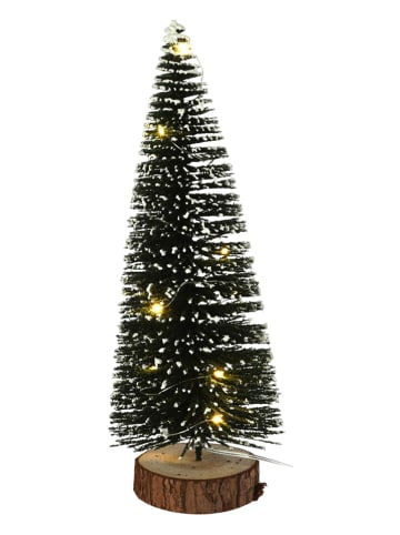 WellHome LED-Dekobaum in Grün - (H)30 x  Ø 12 cm