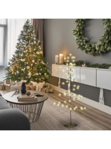 WellHome Leddeco-object goudkleurig - (H)65 cm