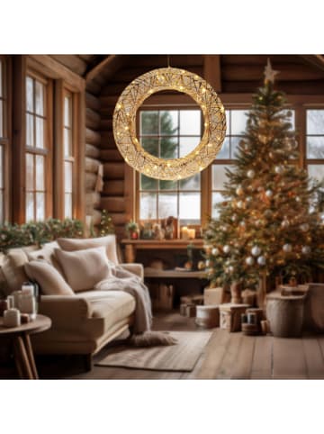 WellHome Decoledhanger goudkleurig - Ø 40 cm