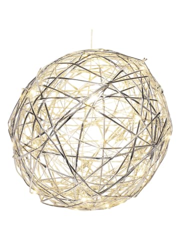 WellHome Decoledhanger zilverkleurig - Ø 25 cm