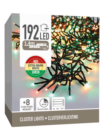 WellHome Ledlichtketting meerkleurig - (L)104 cm