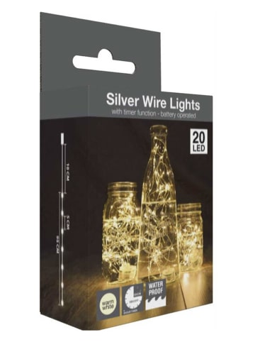 WellHome Ledlichtketting warmwit - (L)95 cm