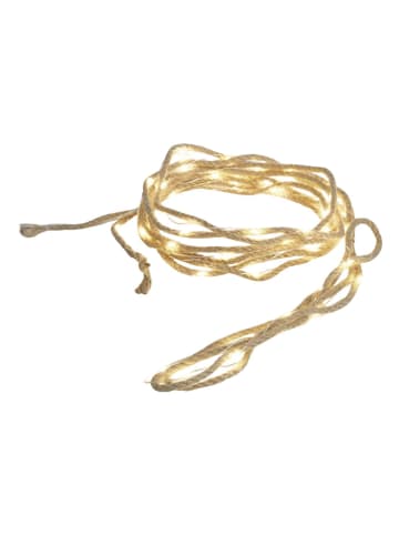 WellHome Sznurek świetlny LED w kolorze jasnobrązowym - dł. 500 cm