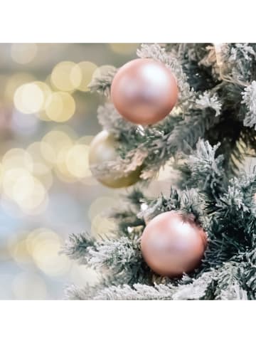 WellHome Bombki (20 szt.) w kolorze złoto-jasnoróżowym - Ø 4 cm