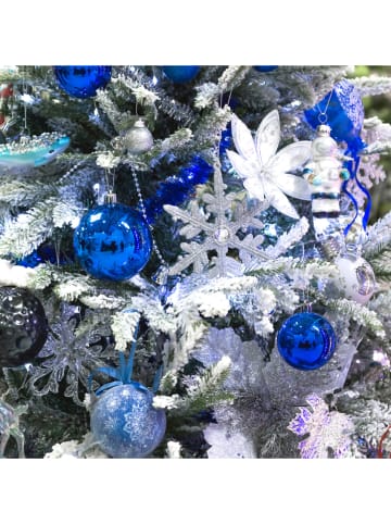 WellHome Christbaumkugeln in Blau/ Hellblau