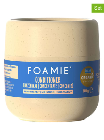 Foamie 2er-Set: Conditioner "Moisture", je 80 g