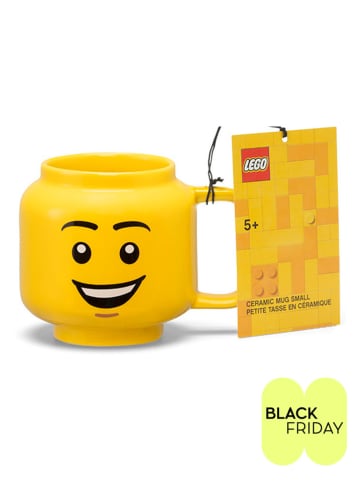 LEGO Kubek "Happy Boy" w kolorze żółtym - 255 ml