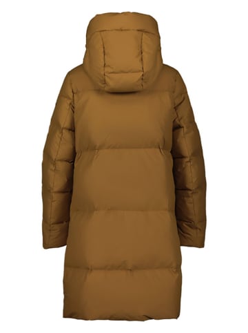 DOLOMITE Płaszcz puchowy "Fitzroy" w kolorze jasnobrązowym