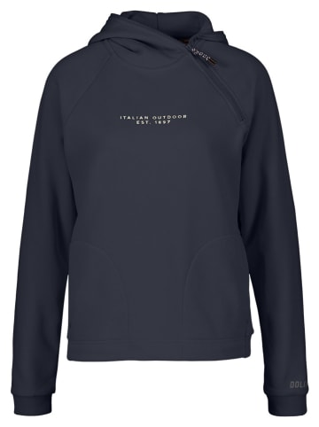 DOLOMITE Bluza polarowa "Strenta" w kolorze granatowym