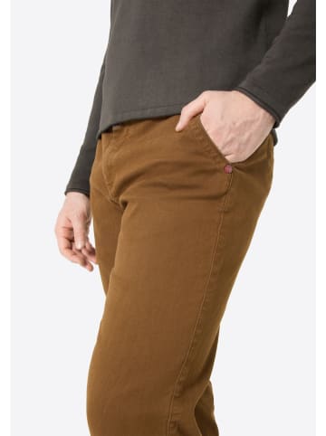 Timezone Spodnie w kolorze jasnobrązowym