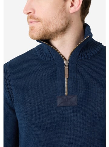 Timezone Sweter w kolorze granatowym