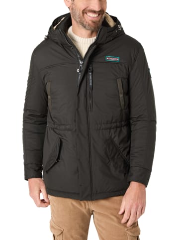 Timezone Parka in Schwarz