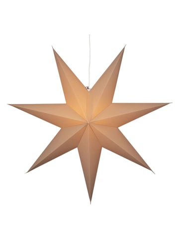 STAR Trading Gwiazda papierowa "Plain" w kolorze beżowym - Ø 90 cm