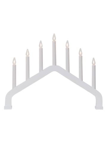 STAR Trading Vensterlamp "House" wit - (B)48 x (H)37 cm