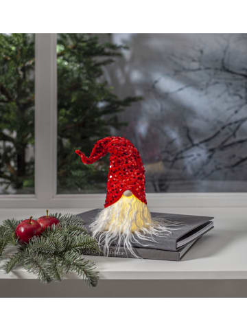 STAR Trading LED-Dekofigur "Joylight" in Rot - (H)32 x Ø 8 cm