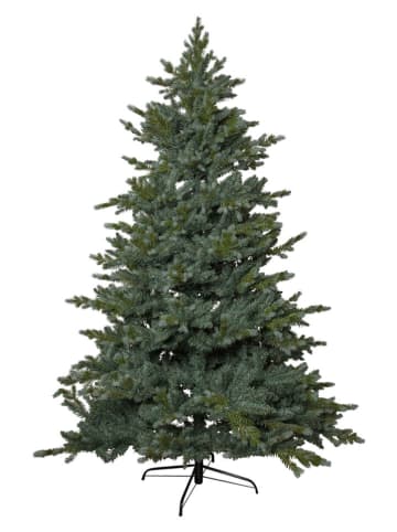 STAR Trading Weihnachtsbaum "Greyland" in Grau - (H)210 x Ø 142 cm