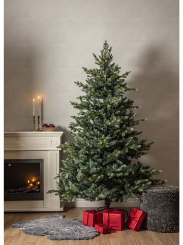 STAR Trading Weihnachtsbaum "Greyland" in Grau - (H)210 x Ø 142 cm