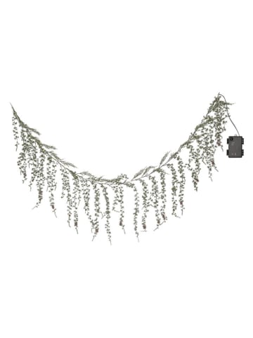 STAR Trading LED-Girlande "Barr" in Grün - (L)170 cm