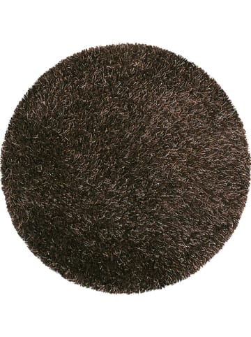 ESPRIT Hochflor-Teppich "Cosy Glamour 2.0" in Braun/ Gold