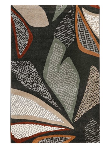 ESPRIT Kurzflor-Teppich "Hazel" in Anthrazit/ Grün/ Beige