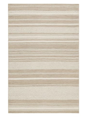 ESPRIT Woll-Teppich "Hudson Kelim" in Beige