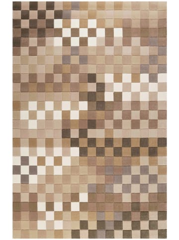 ESPRIT Woll-Teppich ''Pixel'' in Braun/ Beige/ Hellbraun
