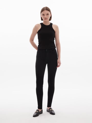 LTB Spijkerbroek "Amy" - skinny fit - zwart