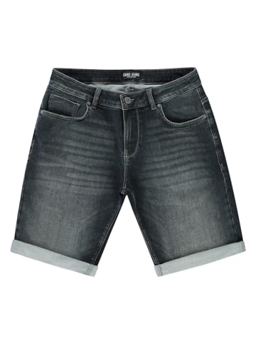 Cars Jeans-Shorts "California" in Schwarz