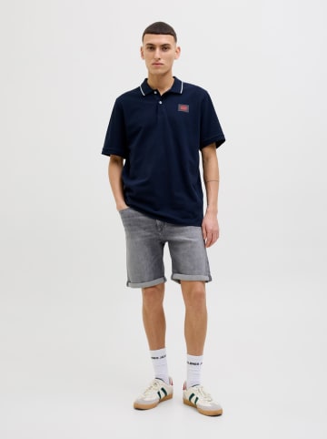 Jack & Jones Szorty dżinsowe w kolorze szarym