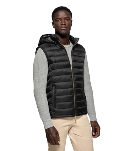 Polo Club Kamizelka pikowana w kolorze czarnym