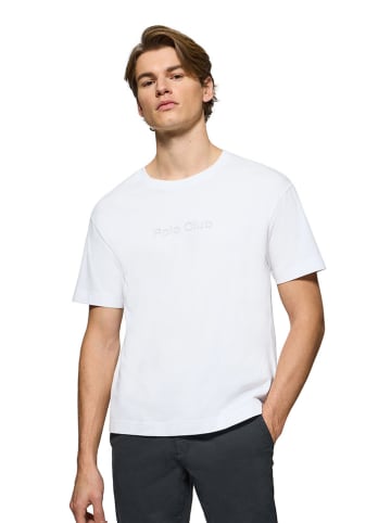 Polo Club Shirt in Weiß