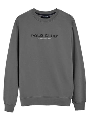 Polo Club Sweatshirt in Grau