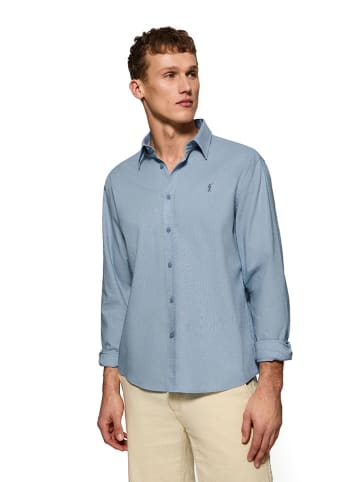 Polo Club Blouse - regular fit - lichtblauw