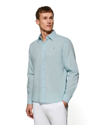 Polo Club Blouse - regular fit - turquoise
