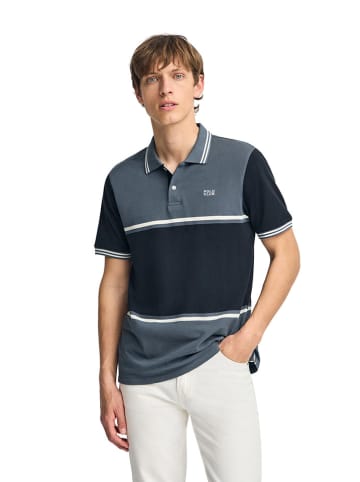 Polo Club Poloshirt in Dunkelblau/ Blau
