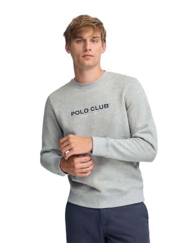 Polo Club Sweatshirt in Grau