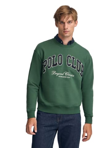Polo Club Sweatshirt in Grün