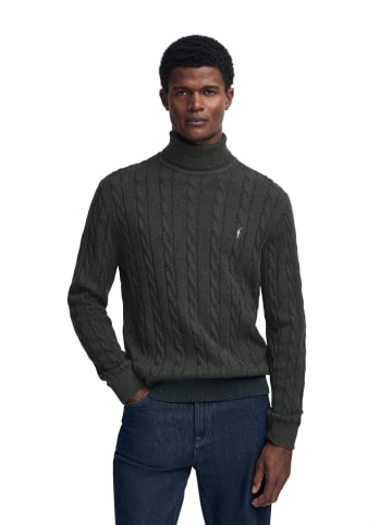 Polo Club Rollkragenpullover in Anthrazit