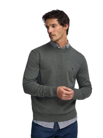 Polo Club Pullover in Anthrazit